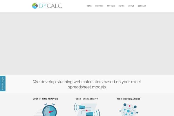 dycalc.com site used GridStack