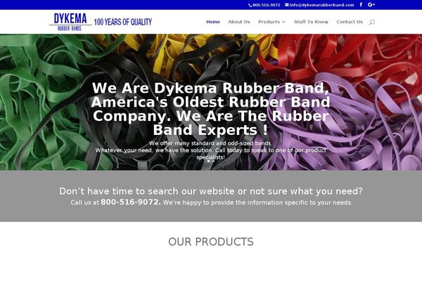 Divi Child theme site design template sample