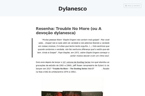 dylanesco.com site used Ecto