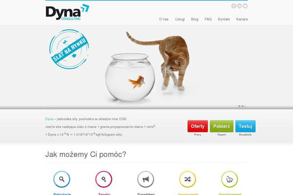 dyna theme websites examples