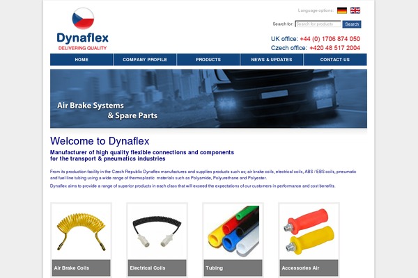 dynaflex.eu site used Dynaflex