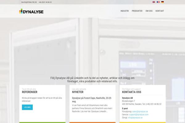 dynalyse.se site used Dynalyse