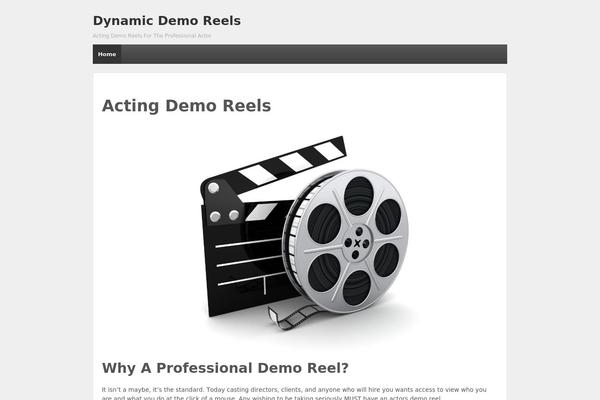 Responsive theme site design template sample