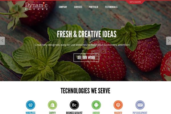 dynamicdreamz WordPress theme, websites list used dynamicdreamz theme dynamicdreamz theme websites examples