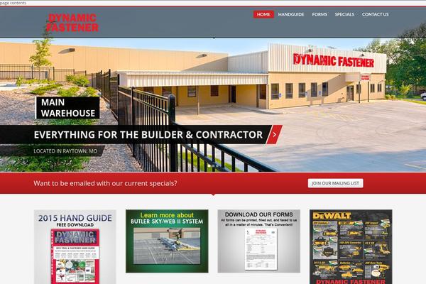 dynamicfastener.com site used Kallyas
