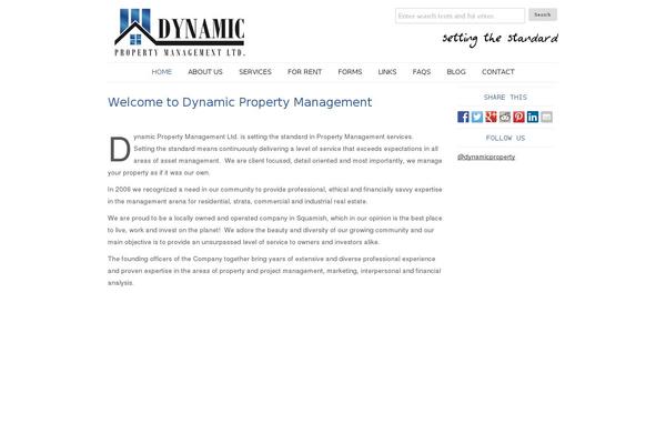 dynamicpropertymanagement.ca site used Bloxtheme