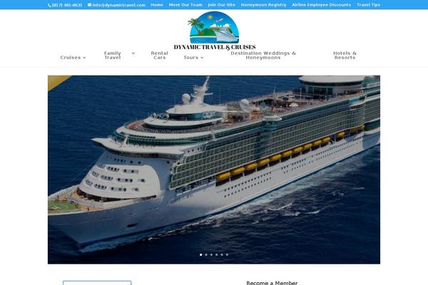 Divi theme site design template sample