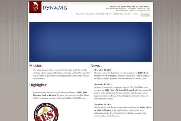 dynamis.com site used Dynamis