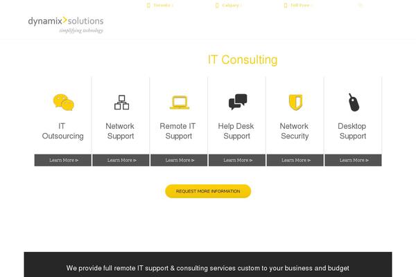 dynamixsolutions.com site used Dynamixsolutions