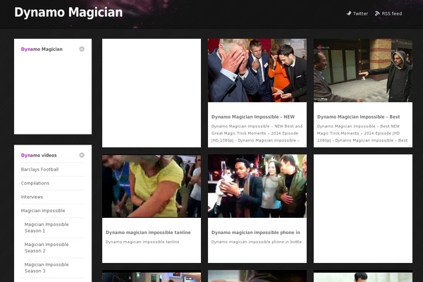 dynamo-magician.com site used Collection