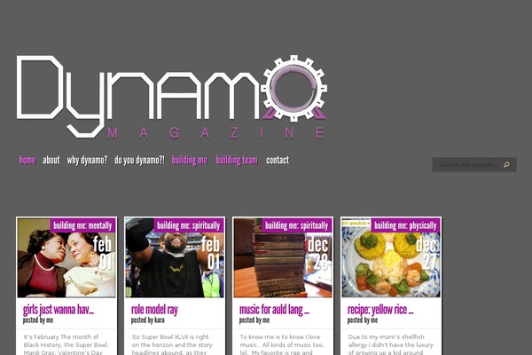 dynamomagazine.com site used Thestyle1