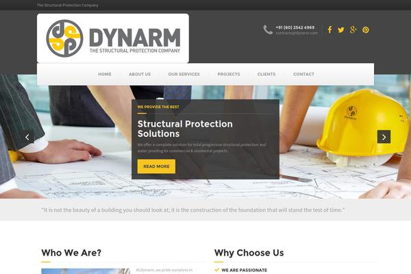 BuildPress theme site design template sample