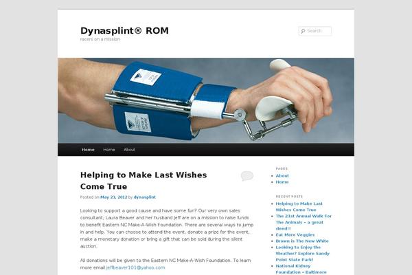 dynasplint.net site used Dynasplint