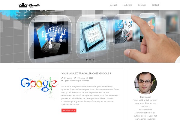 Minamaze theme site design template sample