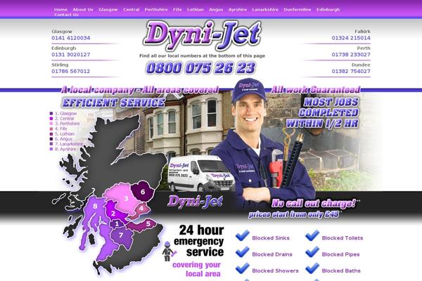 dyni-jet.co.uk site used Dynijet