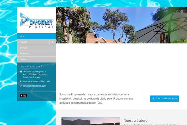 dyomarpiscinas.com site used Dyomar-rtthemes