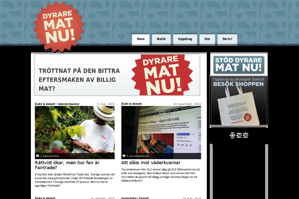 dyraremat.nu site used Dyraremat