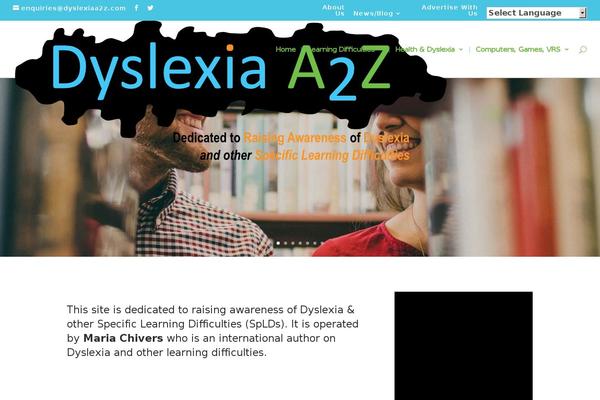 dyslexiaa2z.com site used Dyslexiaa2z