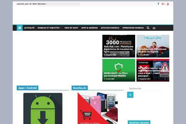 ColorMag theme site design template sample