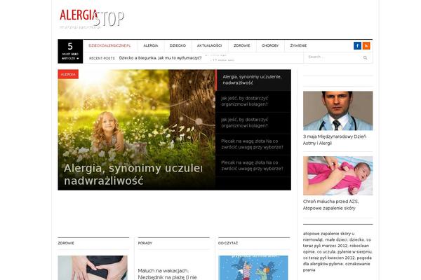 dzieckoalergiczne.pl site used Mimbo