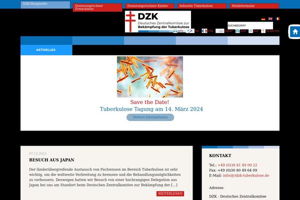 dzk-tuberkulose.de site used Web-labels