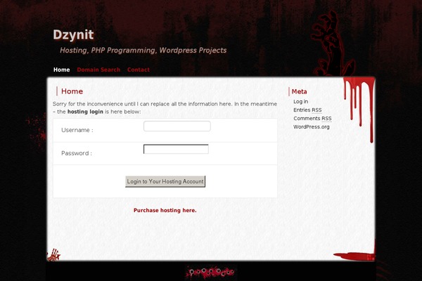 Divi Child theme site design template sample