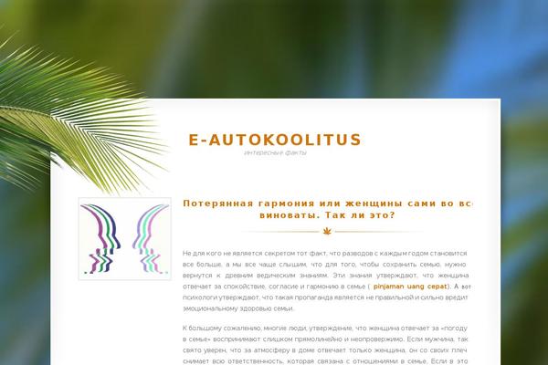 e-autokoolitus.ee site used Four Seasons