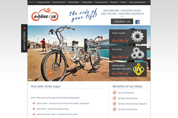 e-bikesrus.com.au site used Ebikes