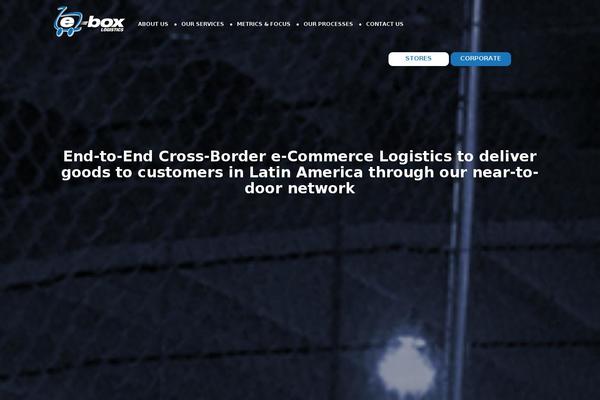 e-boxlogistics.com site used Ebox-theme-v2