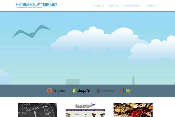 e-commercecompany.nl site used Webify-child