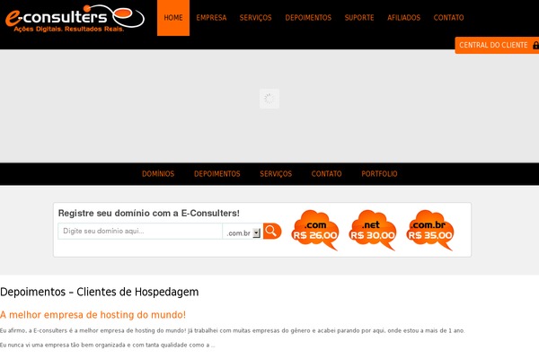 e-consulters.com.br site used Econsulters