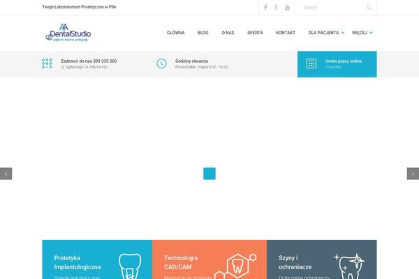 Dent-all theme site design template sample