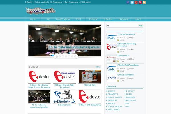 e-devlet.net site used Mercan