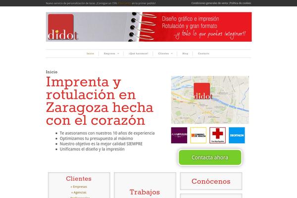Maya theme site design template sample