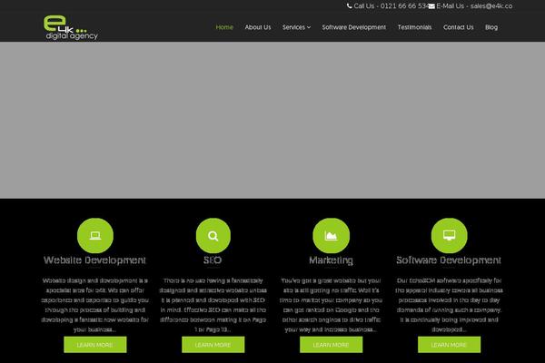 e-foreknowledge.co.uk site used E4k-theme