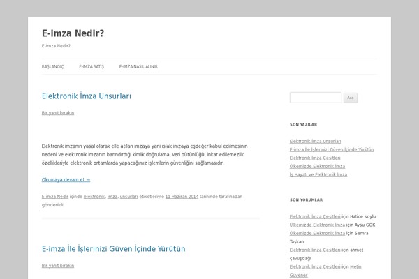 Twenty Twelve theme site design template sample