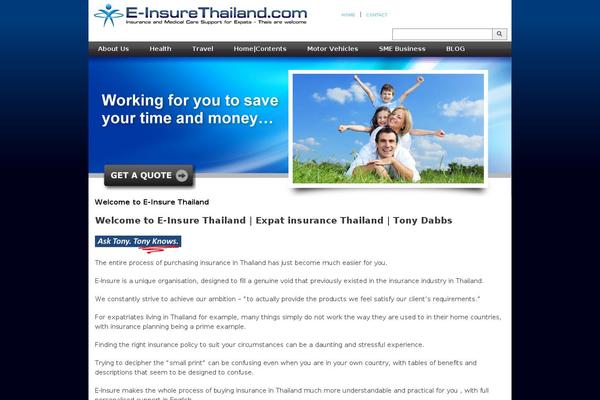 e-insurethailand.com site used Einsure