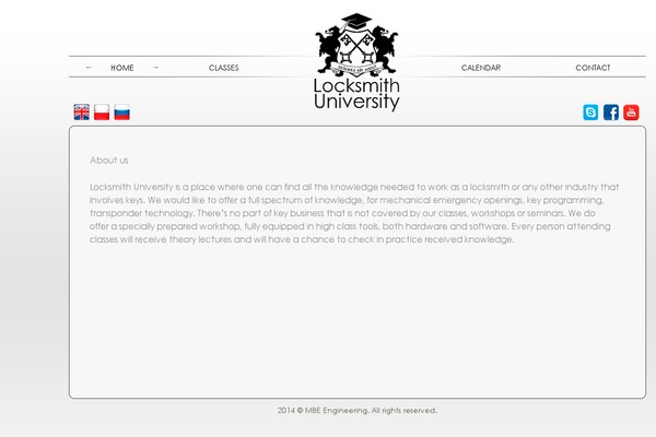Twenty Thirteen theme site design template sample