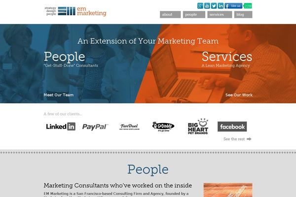 e-m-marketing.com site used Em-marketing