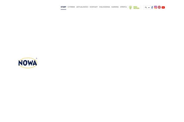 e-nowa.pl site used Default-template