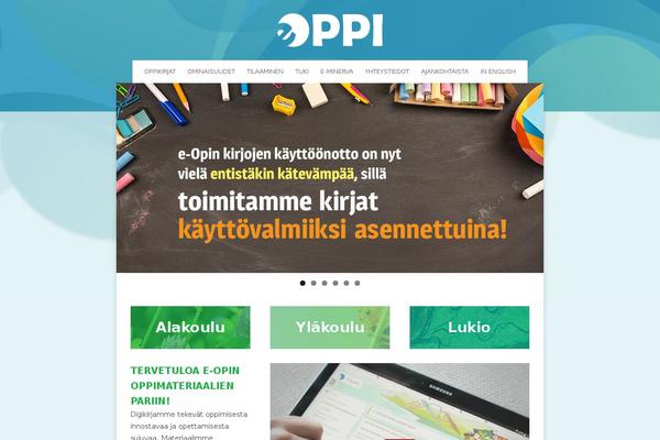e-oppi.fi site used E-oppi