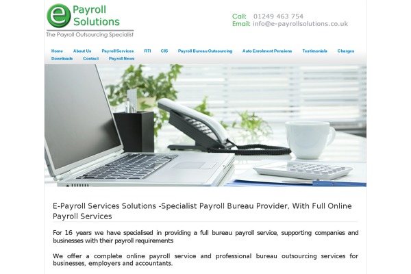e-payrollsolutions.co.uk site used Epayroll