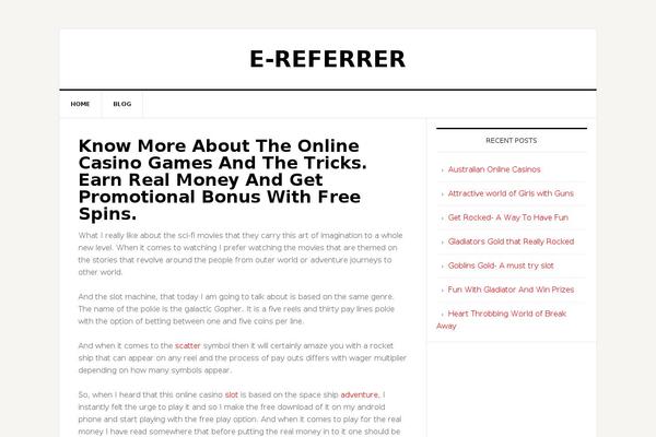 e-referrer.com site used Remobile Pro