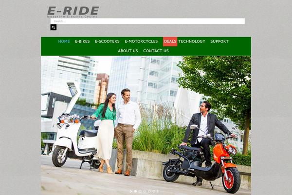 e-ride.ca site used Bikestore