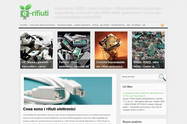 e-rifiuti.it site used Newspress-2.0.3