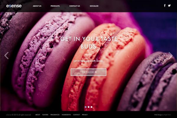 Twenty Fourteen theme site design template sample