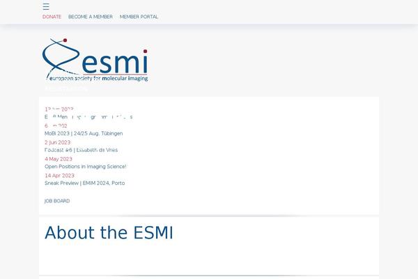 e-smi.eu site used Esmi