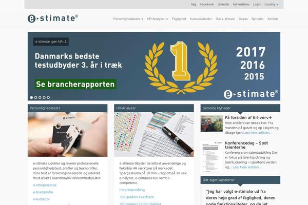 e-stimate.dk site used E-stimate