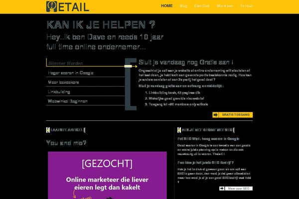 e-tail.be site used Newetail