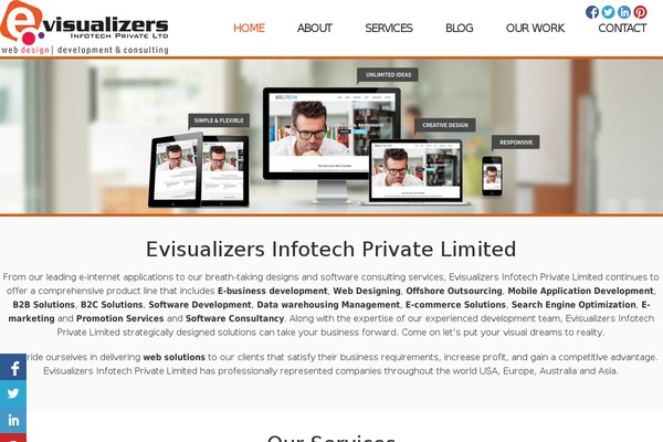 e-visualizers.com site used Evnew